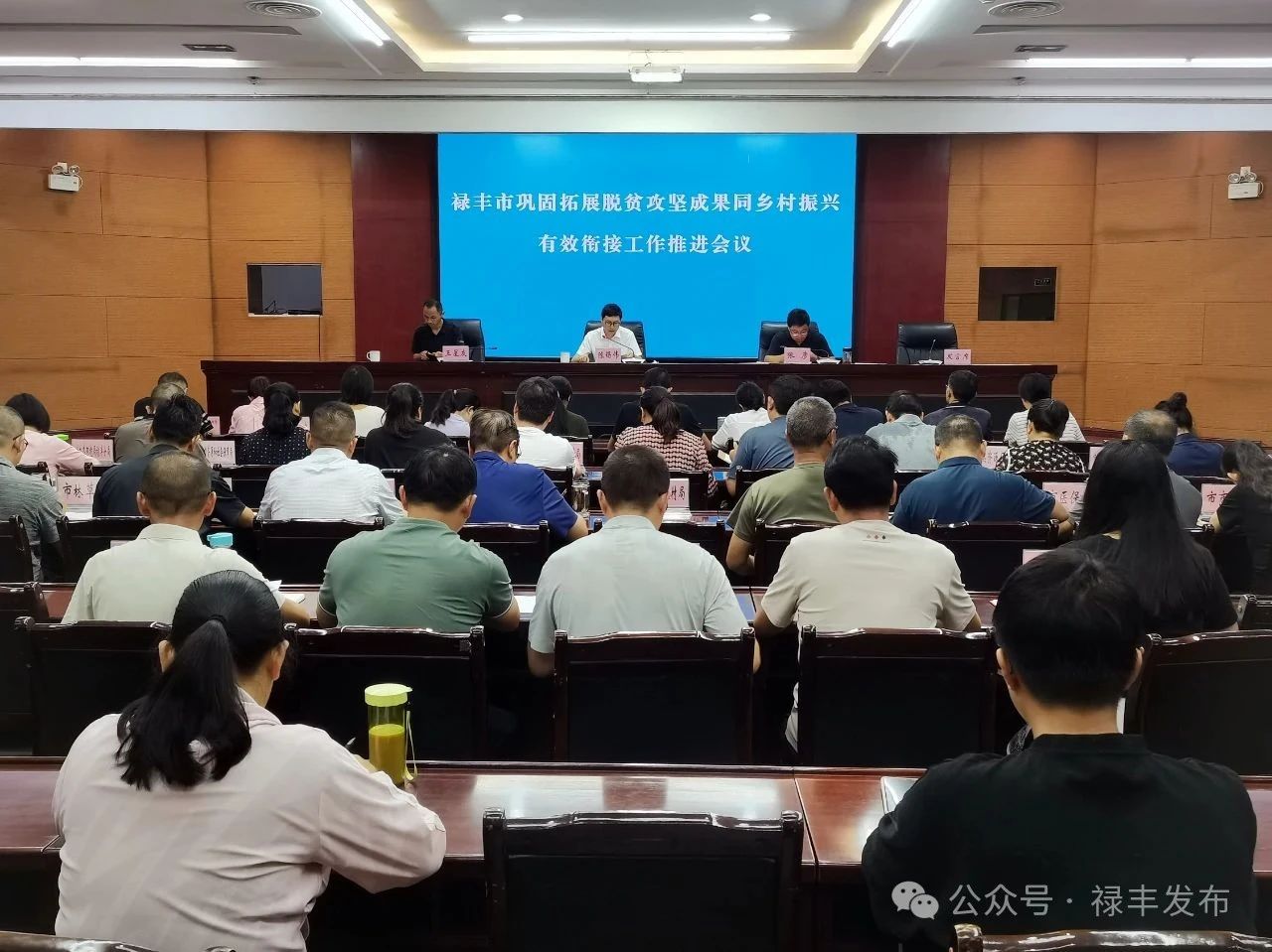 禄丰市召开巩固拓展脱贫攻坚成果  同乡村振兴有效衔接工作推进会